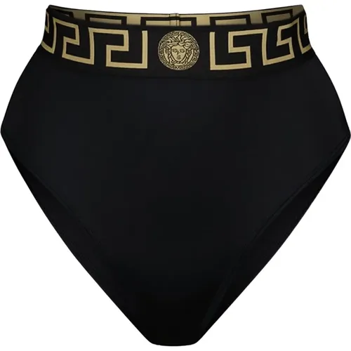 Medusa Greca Bikini Bottom , female, Sizes: XL, L, S, M - Versace - Modalova