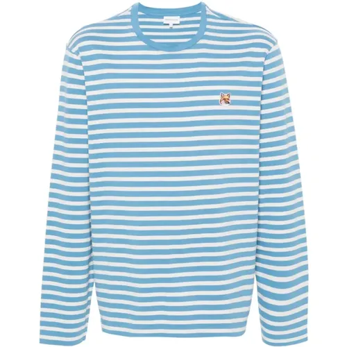 Long Sleeve Tops , Herren, Größe: S - Maison Kitsuné - Modalova