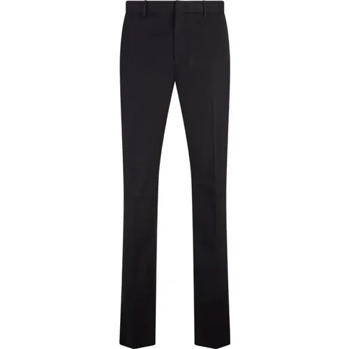 Slim Fit Cotton Trousers , male, Sizes: XL, 2XL, L, M - Ermenegildo Zegna - Modalova