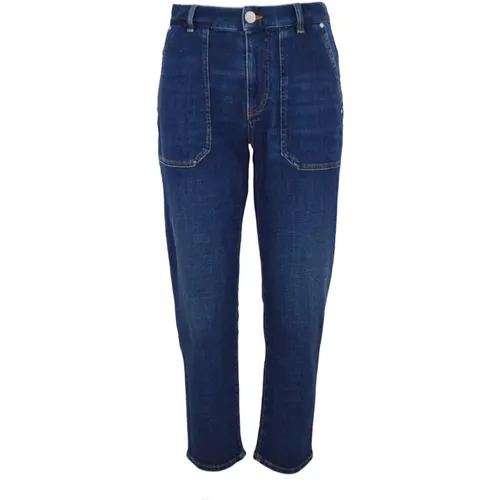 Denim Comfort Chino Jeans , Damen, Größe: W25 - pinko - Modalova