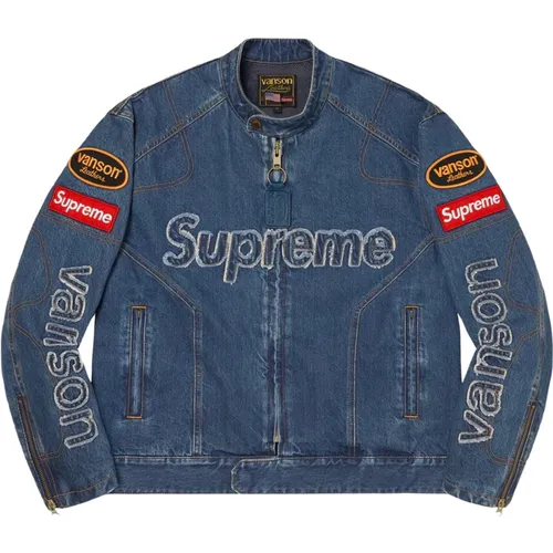 Cordura Denim Jacket Limited Edition , male, Sizes: M - Supreme - Modalova