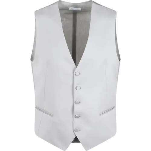 Wool Tailored Waistcoat , male, Sizes: L, M, S, XL - Tagliatore - Modalova