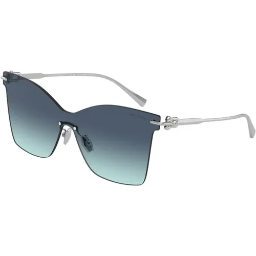Blue Celestial Gradient Sunglasses , unisex, Sizes: 43 MM - Tiffany - Modalova