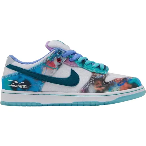 Limitierte Auflage Futura Laboratories Bleached Aqua , Herren, Größe: 38 EU - Nike - Modalova