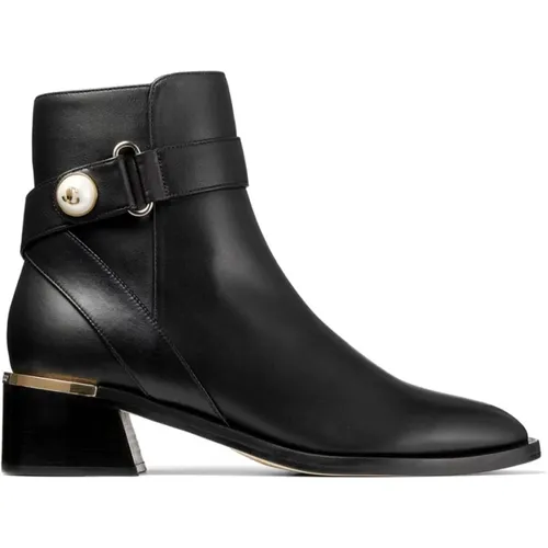 Calf Band Toe Booties , female, Sizes: 4 UK, 3 UK, 2 UK - Jimmy Choo - Modalova