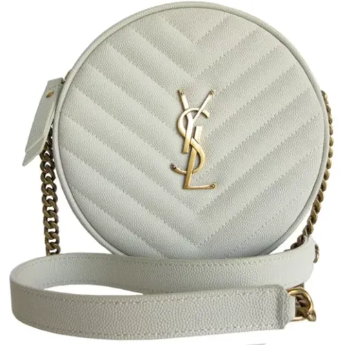 Pre-owned Leather crossbody-bags , female, Sizes: ONE SIZE - Yves Saint Laurent Vintage - Modalova