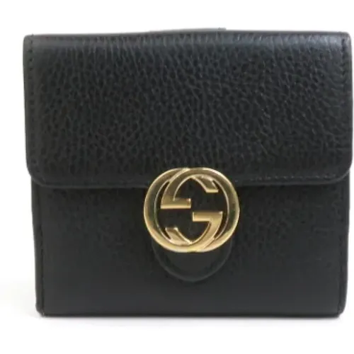 Pre-owned Leder portemonnaies - Gucci Vintage - Modalova