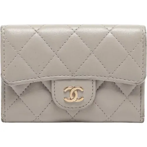 Pre-owned Leather wallets , female, Sizes: ONE SIZE - Chanel Vintage - Modalova