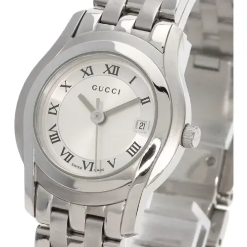 Pre-owned Metal watches , female, Sizes: ONE SIZE - Gucci Vintage - Modalova