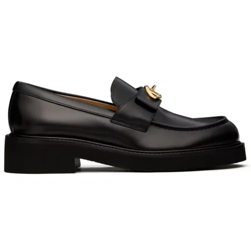 Flat Shoes VLogo Signature , female, Sizes: 4 UK, 7 UK, 4 1/2 UK, 3 1/2 UK, 6 1/2 UK, 3 UK, 5 1/2 UK - Valentino Garavani - Modalova