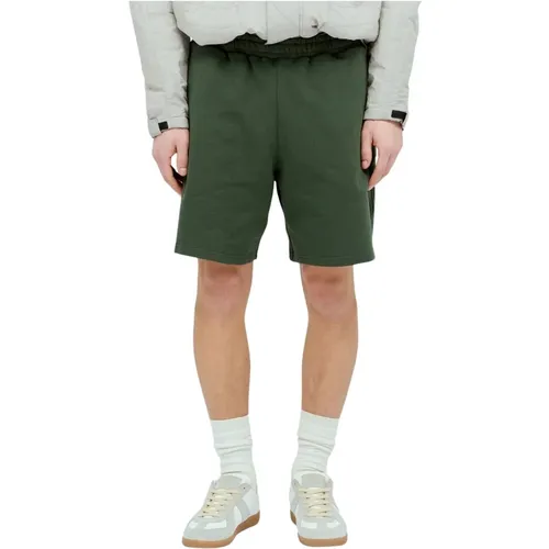 Französische Terry-Shorts Baumwolle Elastischer Bund , Herren, Größe: L - Dime Mtl - Modalova