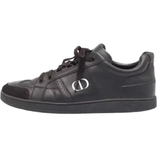Pre-owned Leather sneakers , female, Sizes: 4 1/2 UK - Dior Vintage - Modalova