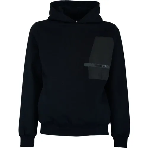 Schwarzer Hoodie mit Logo , Herren, Größe: S - Colmar - Modalova