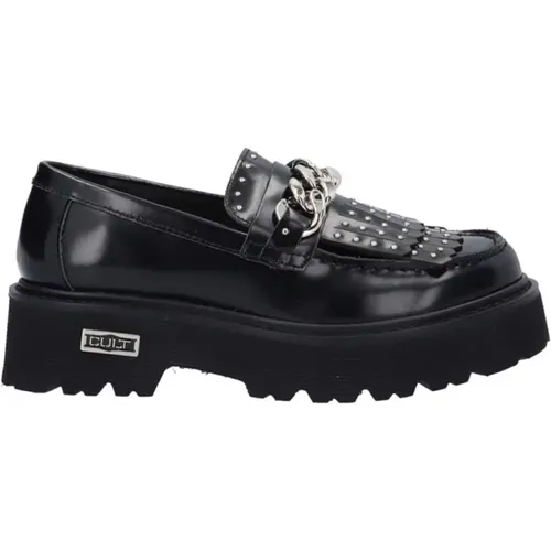 Schwarze flache Schuhe für Frauen , Damen, Größe: 39 EU - Cult - Modalova