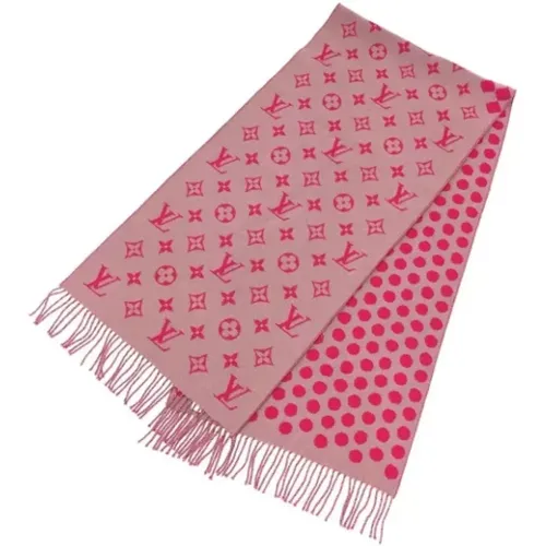 Pre-owned Wool scarves , female, Sizes: ONE SIZE - Louis Vuitton Vintage - Modalova