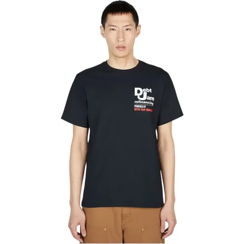 Debt Jam T-Shirt , Herren, Größe: XL - Dtf.nyc - Modalova