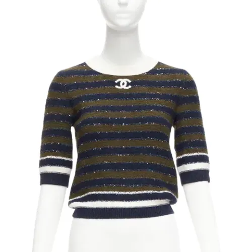Pre-owned Cashmere tops , female, Sizes: XS - Chanel Vintage - Modalova