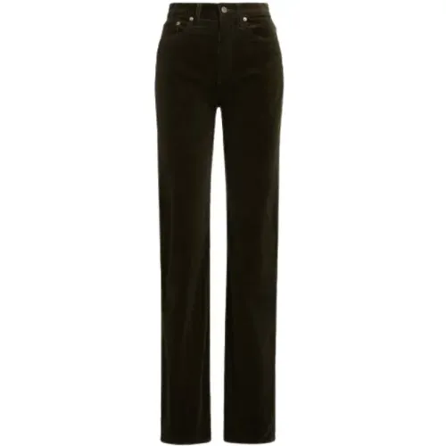 Wide Leg Pants , female, Sizes: W25, W28, W26, W27 - Ralph Lauren - Modalova