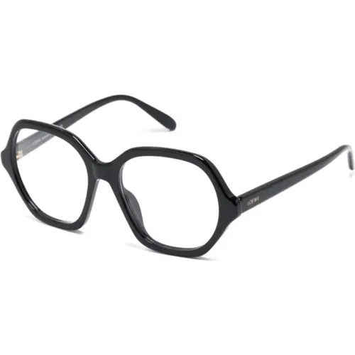 Schwarze Optische Brille Stilvoll und vielseitig,Braun/Havanna Optische Brille Stilvolles Design - Loewe - Modalova