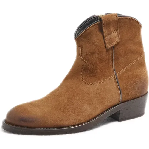 Damen Samt Martora Schuhe Aw23 , Damen, Größe: 40 EU - Via Roma 15 - Modalova