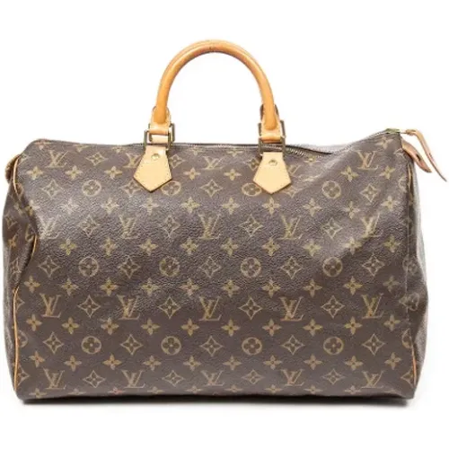 Pre-owned Coated canvas handbags , female, Sizes: ONE SIZE - Louis Vuitton Vintage - Modalova