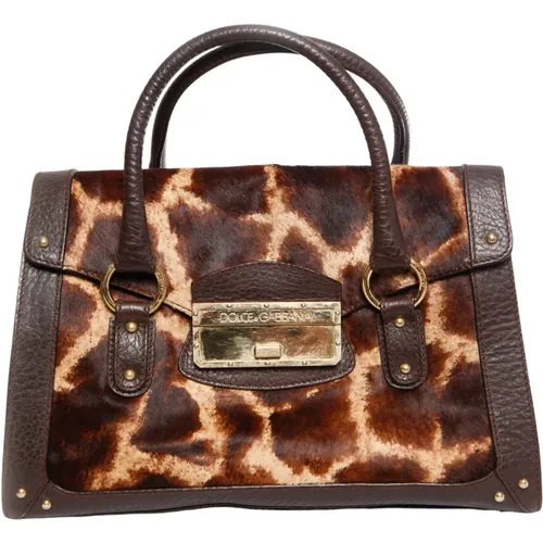 Handbag giraffe print - Dolce & Gabbana Pre-owned - Modalova