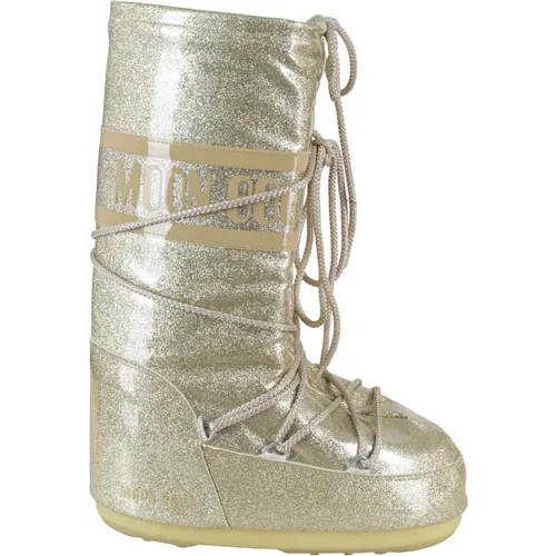 Glitter Icon Winterstiefel , Damen, Größe: 35 EU - moon boot - Modalova