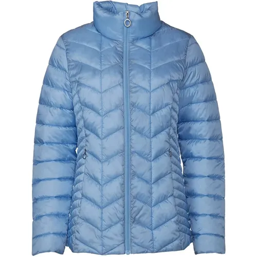 Luxuriöse Winterjacke Gunda 21 Hellblau , Damen, Größe: 2XL - Danwear - Modalova