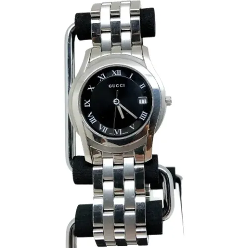 Gebrauchte Silber Edelstahl Uhr - Gucci Vintage - Modalova