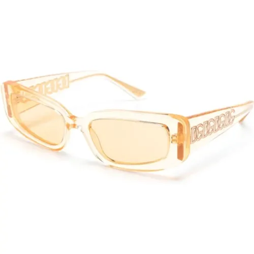 Klassische Sonnenbrille,Weiße Sonnenbrille mit Originalzubehör - Dolce & Gabbana - Modalova