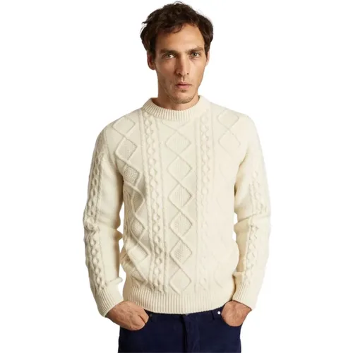 Twisted sweater in wool , male, Sizes: 2XL, M, L, S, XS - L'Exception Paris - Modalova