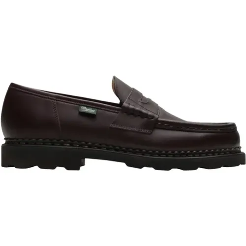 Cafe Brown Suede Loafers Paraboot - Paraboot - Modalova