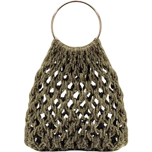 Ambra Handbag - Elastic and Spacious Design , female, Sizes: ONE SIZE - Hibourama - Modalova