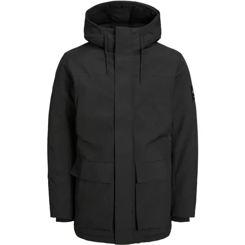 Parka Coat for Men , male, Sizes: M, L - jack & jones - Modalova