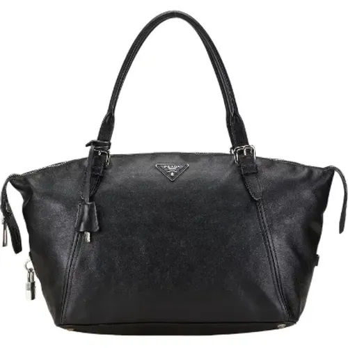 Pre-owned Leather prada-bags , female, Sizes: ONE SIZE - Prada Vintage - Modalova