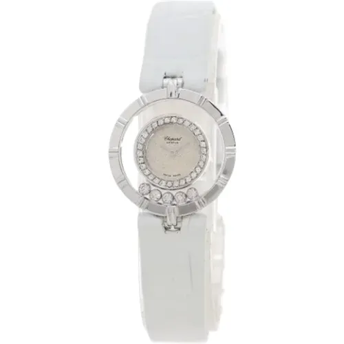 Pre-owned White Gold watches , female, Sizes: ONE SIZE - Chopard Pre-owned - Modalova