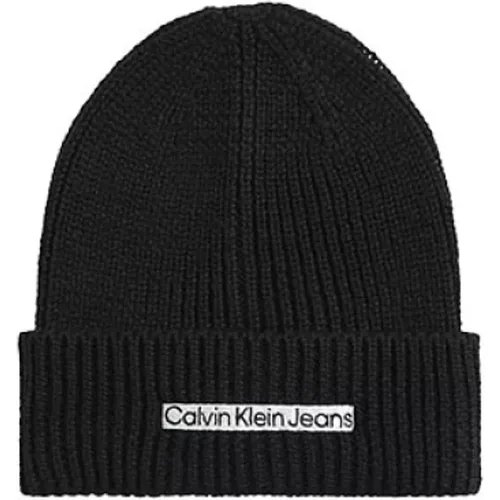 Institutionelle Patch Beanie - Calvin Klein Jeans - Modalova