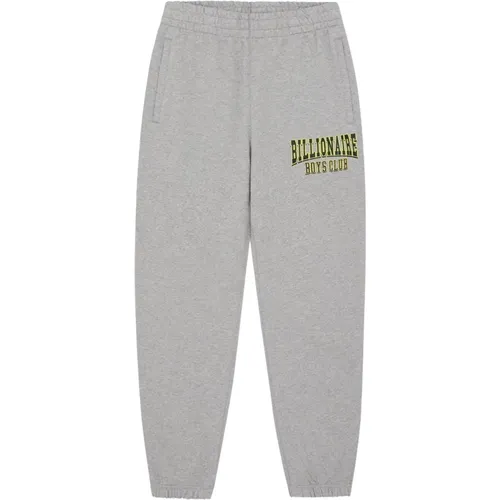 Grey Varsity Logo Sweatpants , male, Sizes: M, S, L - Billionaire - Modalova