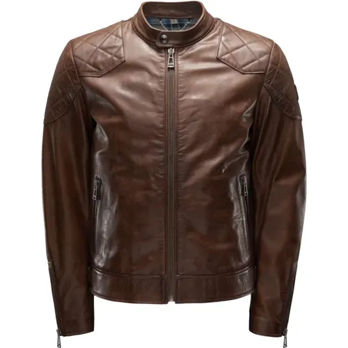 Hand Waxed Leather Outlaw Jacket , male, Sizes: XL, L - Belstaff - Modalova