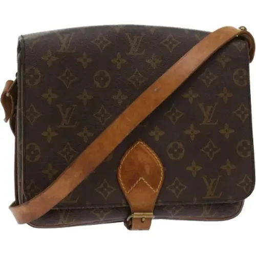 Pre-owned Canvas shoulder-bags , female, Sizes: ONE SIZE - Louis Vuitton Vintage - Modalova