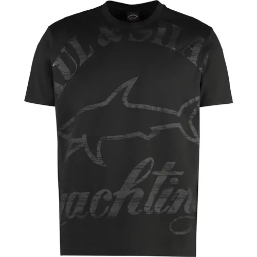 T-Shirts , Herren, Größe: M - PAUL & SHARK - Modalova