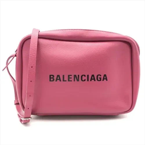 Pre-owned Leather shoulder-bags , female, Sizes: ONE SIZE - Balenciaga Vintage - Modalova