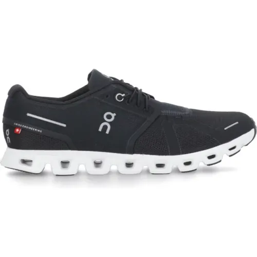 Schwarze Sneakers mit Kontrastlogo , Herren, Größe: 40 1/2 EU - ON Running - Modalova