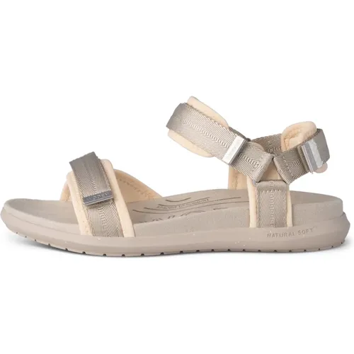 Flat Sandalen , Damen, Größe: 40 EU - Woden - Modalova