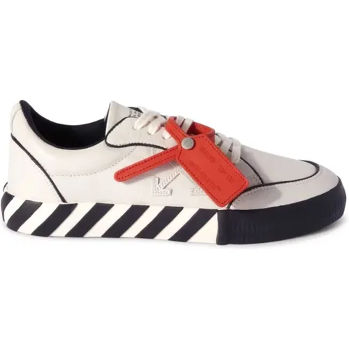 Off , Low Vulcanized Sneakers , male, Sizes: 10 UK - Off White - Modalova