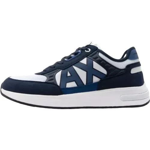 Weiße Schnürschuhe Stilvoll Ss23 , Herren, Größe: 43 EU - Armani Exchange - Modalova