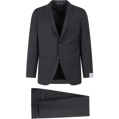 Blazer Suit with Two Buttons , male, Sizes: L, XL - Caruso - Modalova