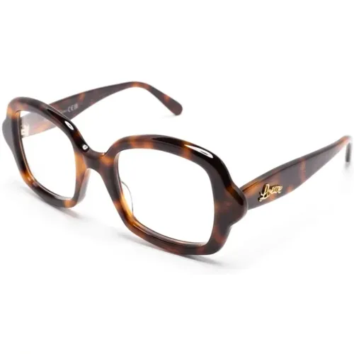 Braun/Havanna Optische Brille Stilvoll und vielseitig , Damen, Größe: 49 MM - Loewe - Modalova