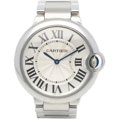 Pre-owned Stainless Steel watches , female, Sizes: ONE SIZE - Cartier Vintage - Modalova