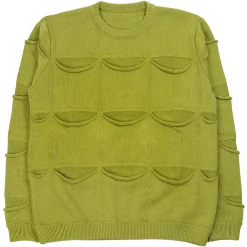 Grüner Allpocket Sweater - Mtp21Cs , Herren, Größe: L - Isa Boulder - Modalova